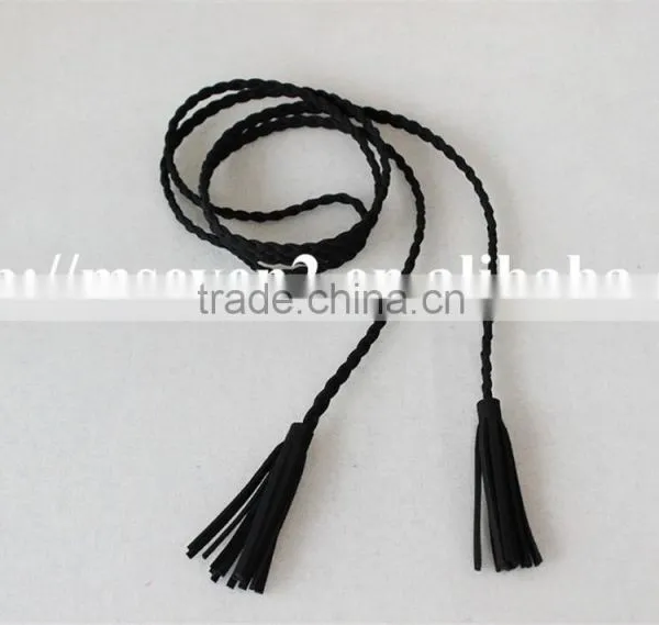 Customized Size Plastic Material Non-elastic Tessles Trim, Flexible Plastic Trim in Black for Jacket photo-2