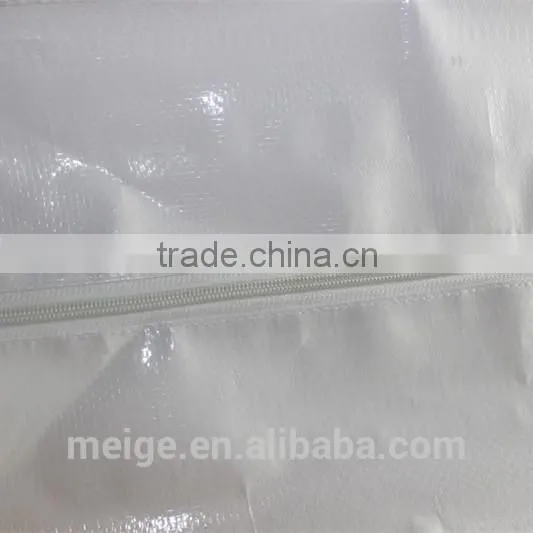 China Recyclable Water-proof Fabric Zipper Tote Bag / Zipper Bag / PP Zipper Bag photo-4