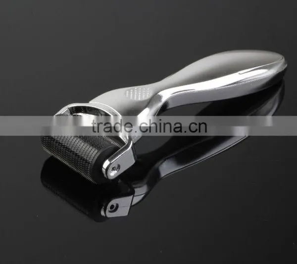 Professional Body Massager 1200 Needles Stainless Golden Micro Needle Therapy Derma Roller photo-3