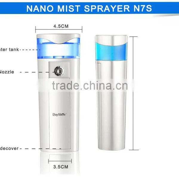 Cooling Water Handy Steamer Handheld Face Mist Spray N7S Dayshow Nano Sprayer,Facial Steamer 2016 photo-5