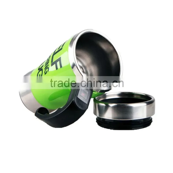 350ML Stainless Promotional Travel Coffee Custom Coffee Self Stirring Mug photo-6