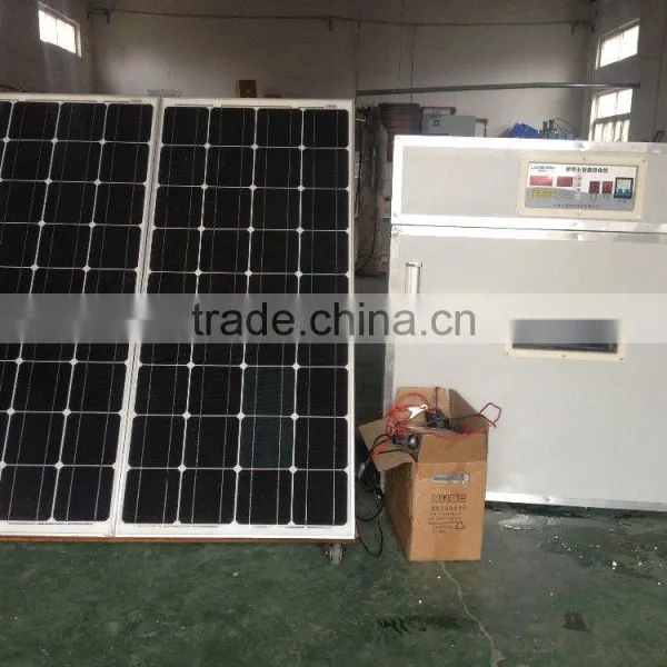 Automatic Egg Hatching Machine with 528 Eggs with solar power panel and battery