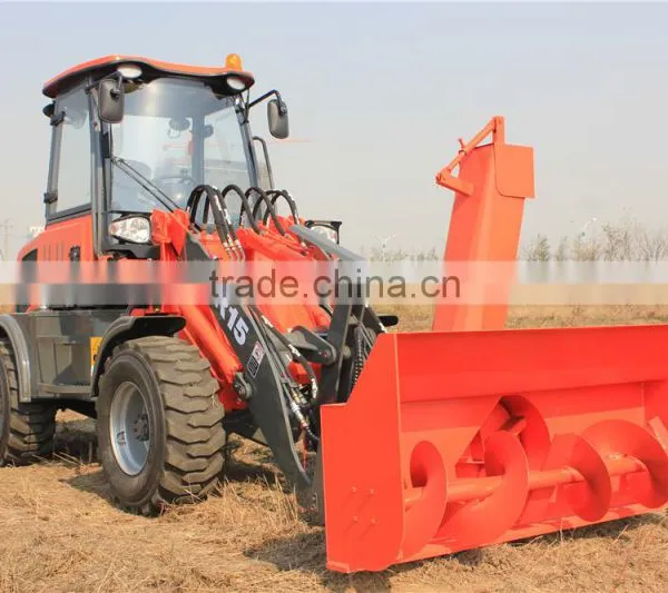 Everun Wheel Loader ER15 Snow Bucket With Quick Hitch for Europe photo-5
