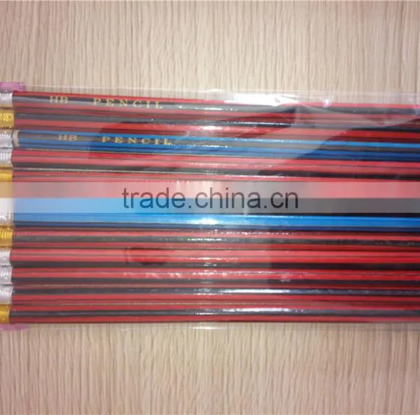 Black Lead Wholesale Wooden Pencil With White or Red Erasers photo-4