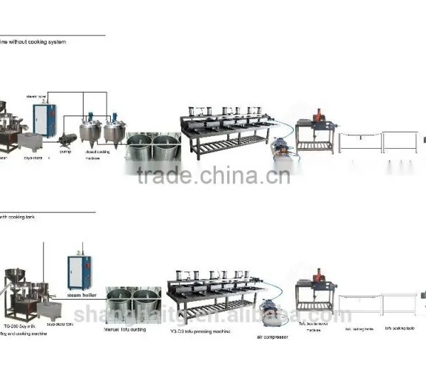 TG-250 Shanghai Tofu Line Making/processing Machine photo-2