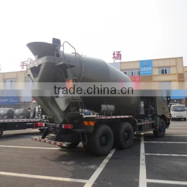 336hp 6*4 North Benz Cement Mixer Truck 10m3 photo-4