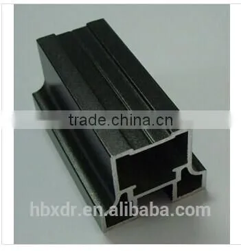 Wire Drawing /sandblasting / Powder Coated Bronze Anodized Surface Treatment Aluminium Profiles photo-3