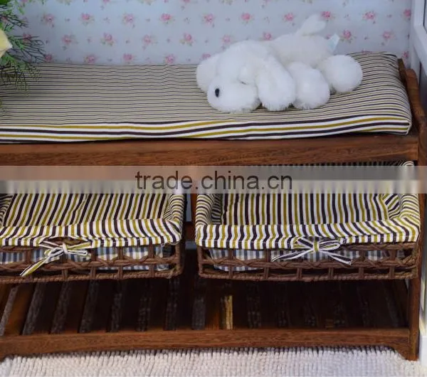Eco-friendly Wooden Shoe Racks With Drawers photo-3