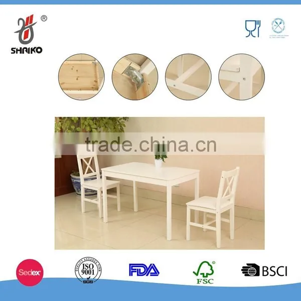 Specialties 5-Piece Dining Set With 4 Side Chairs, White photo-3