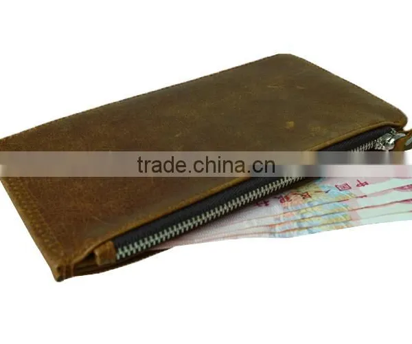 Tianhooo Long Wallet Slim Genuine Leather Credit Card Holder With RFID Blocking photo-3