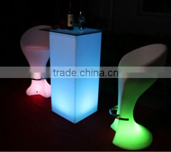 Light up Coffee Table/light up Cocktail Table/light up Bar Cuboid Table photo-2