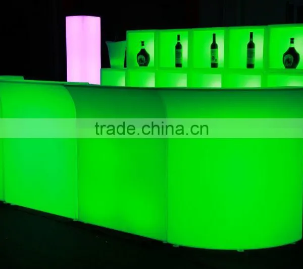 RGB Color Changing Brighting LED Bar Stool Reception photo-5
