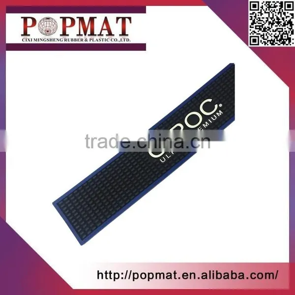 High Quality Customized Waterproof Soft Pvc Bar Mat With Promotion 3D Embossing Logo photo-5