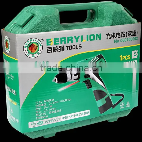BERRYLION Double Gears Cordless Battery Drill for Wall for Sale photo-4