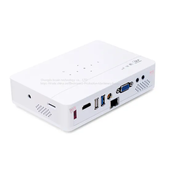 Полноформатный HD 1080P домашний офисный короткофокусный Андроид-проектор с HDMI photo-3