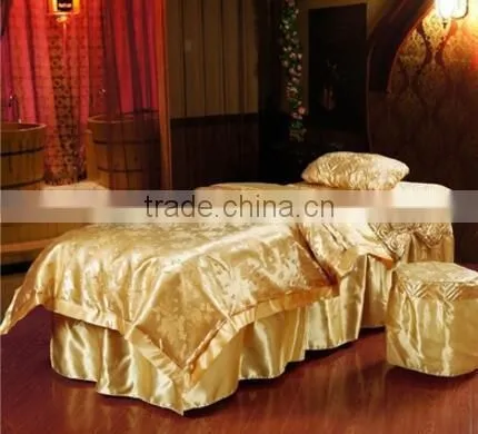 Beauty Salon/spa Cotton/polyester Single Bed Fitted Massage Table Sheet/cover photo-3