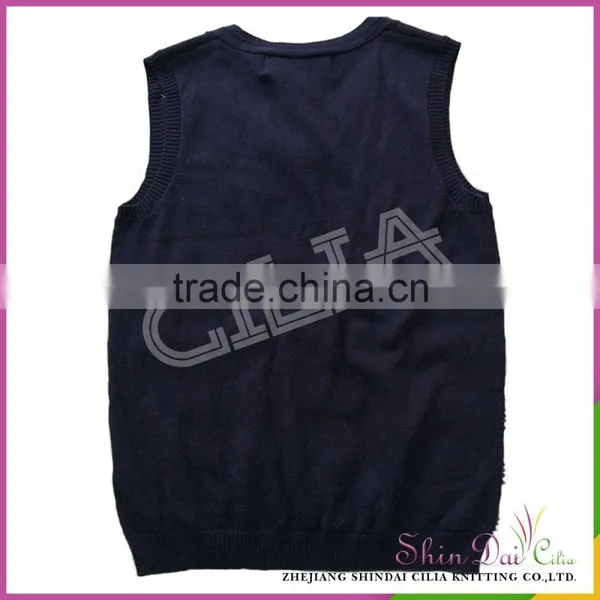 Good Factory Manufactures Winter v Shape Knitted Pullover Sweater photo-2