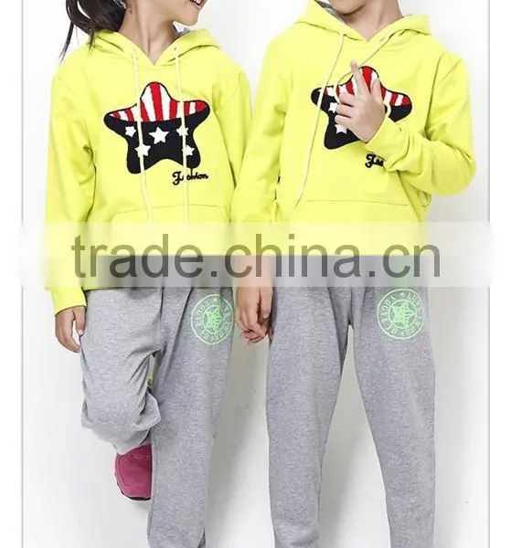 2015 Parentage Clothes Cute Kid Shirt and Pant, Couple Hoodie Jacket and Pant photo-2