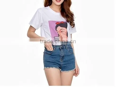 Customize Printing of Women's t- Shirt, Printing t Shirt photo-2