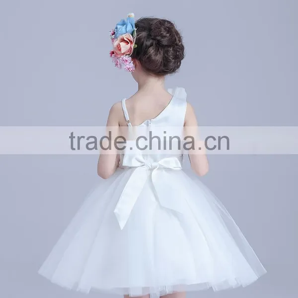 2017 Children Show Stage Costumes Princesses Dress for Girl photo-4