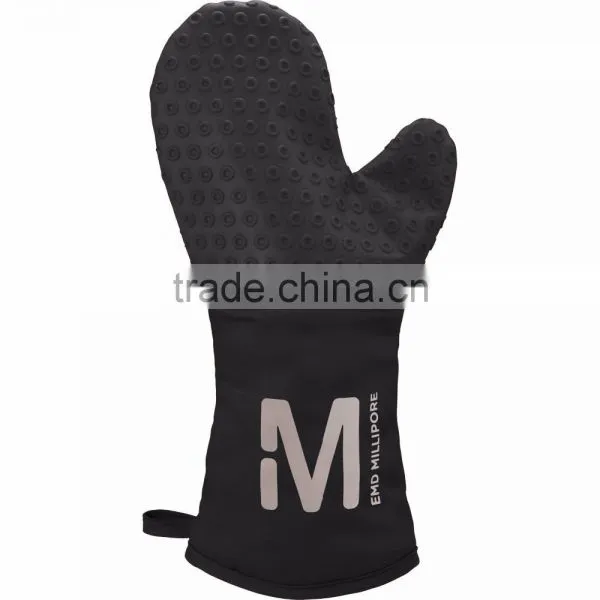 Silicone Grilling Mitt - Mitt's Long Length Perfect for Cooking Items on the Grill, Tested to Withstand Heats up to 204'F/400'F photo-2