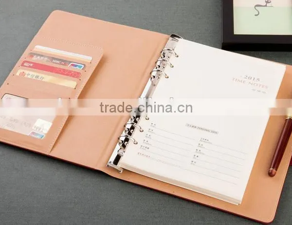 25K PU Leather Planner With Metal Buckle Custom Business Organizer Agenda Emboss/gold Stamp Logo photo-5