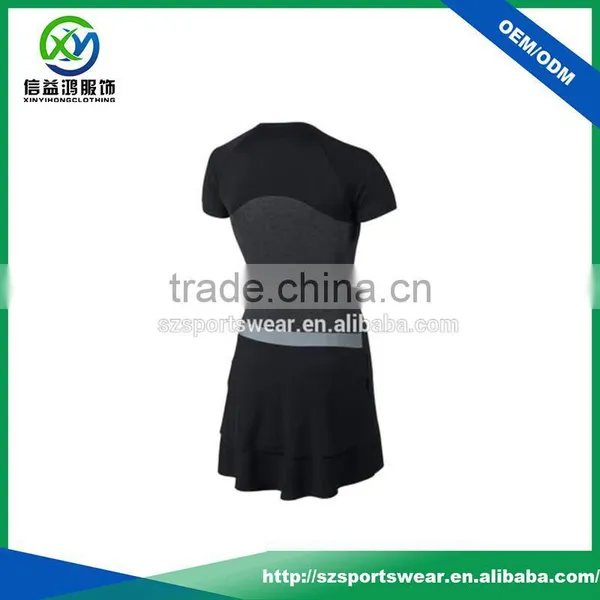 Fabric Combination Bamboo Fiber Comfortable Breathable Golf Skirt photo-2