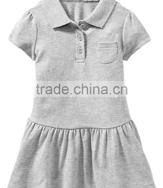 Design Students School Uniform Polo Dresses photo-2