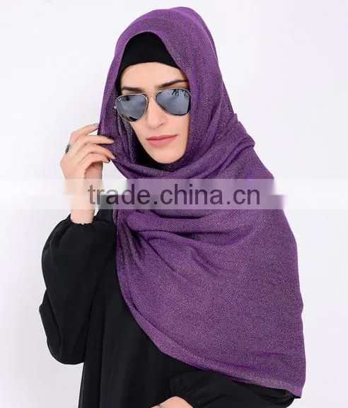 Muslim Pure Color Bag Towel Europe and the United States Fashion Super Large Cap Cover Scarf Scarf photo-3