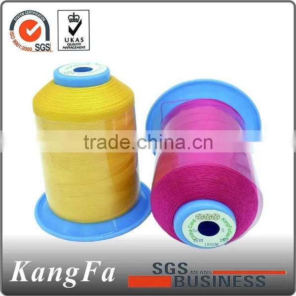 150D/3spun Polyester Sewing Thread Sewing Machine photo-3