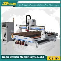 8 Tools Position ATC CNC Router / 3d Wood Cutting Cnc Machine 1825