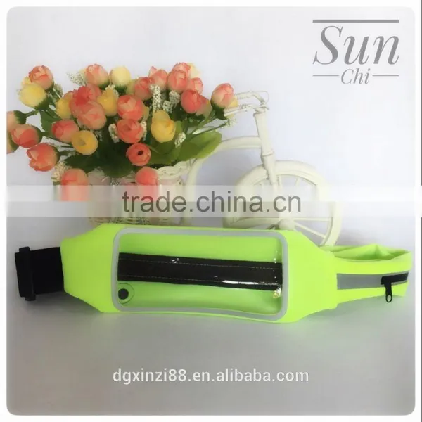2017 Good Quality Sports Hiking Jogging Running Cycling/biking Belt Durable Elastic Waist Bag for IPhone 6S photo-3