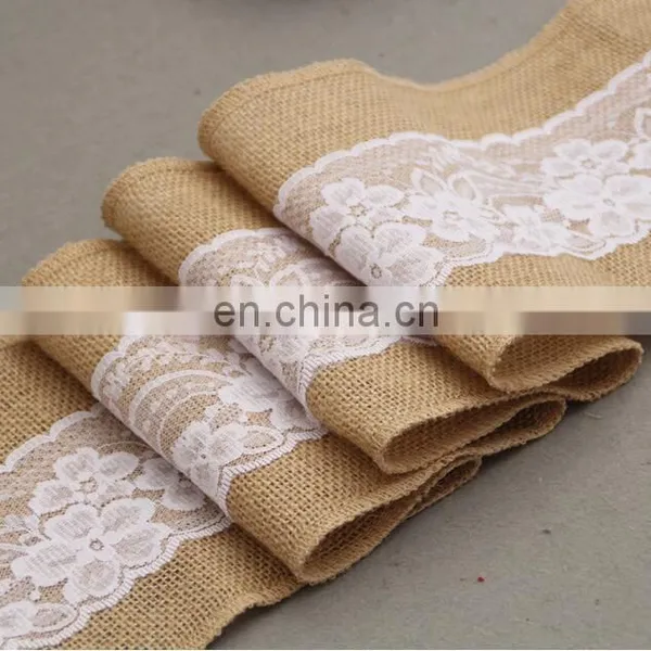 Wholesale Beautiful Wedding Banquet Burlap Chair Sash photo-4