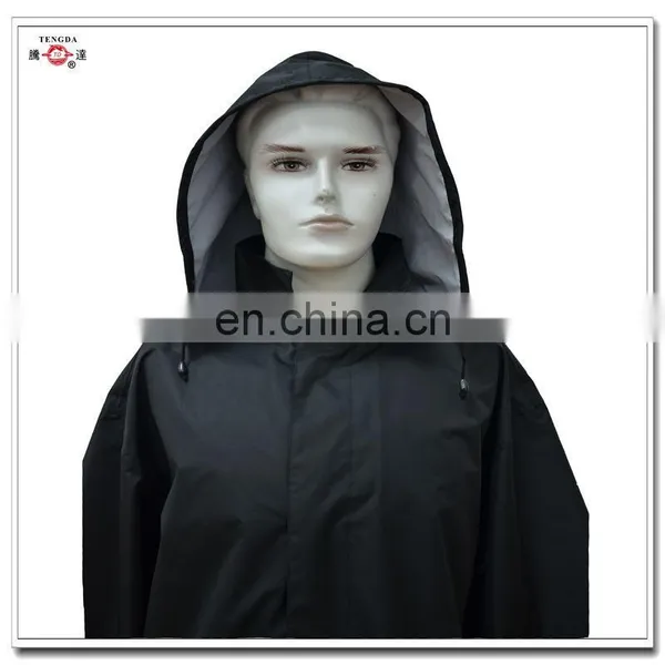 Polyester Coated Silver Raincoat photo-3