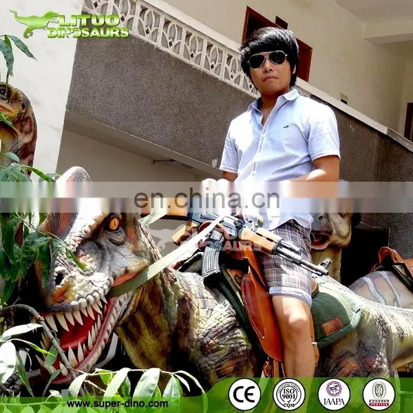 Amusement Park Equipment Ride on Dinosaur photo-3