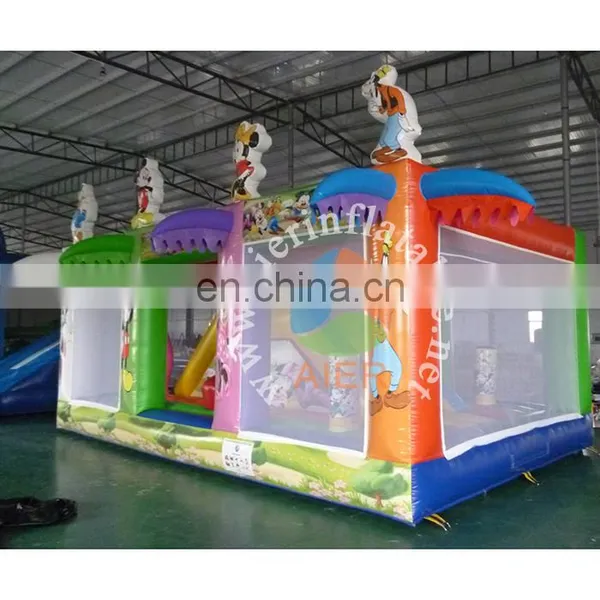 2017 Newest Inflatable Castle Kid Play Tent Mikey Commercial Bounce House Clearance for Fun photo-2