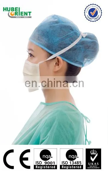 3 Ply Blue Surgeon Surgical PP Face Mask Tie-on Suppliers photo-2