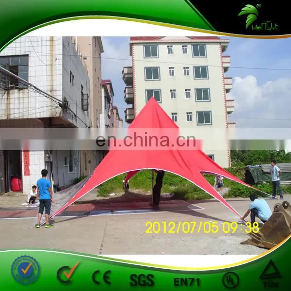 Dia 10m Star Shade Marquee Tent / Customized Red Star Tent For Party, Wedding, Advertising photo-3