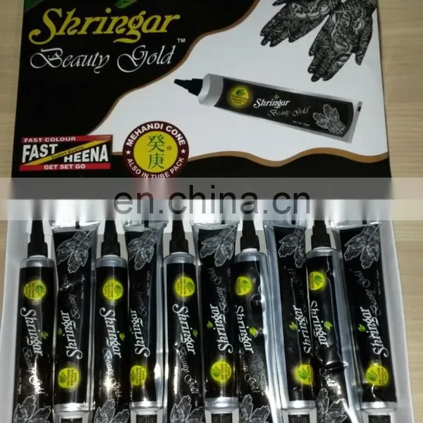 Indian Henna Cone Manufacturer, Natural Henna Tubes Exporter, Henna Body Art photo-2