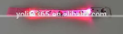 Customed LED Sport Night Running Safety Reflective Zebra-Stripe Arm Belt photo-2