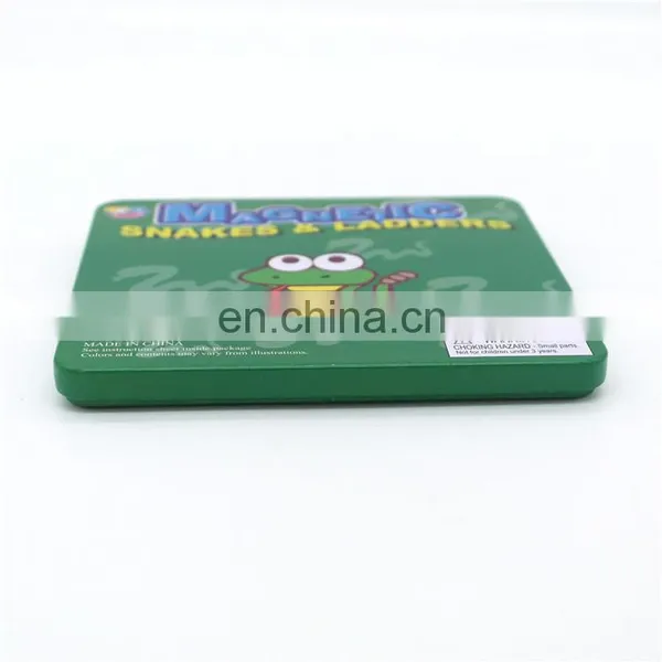 Fancy Printed Square Chess Game Gift Packaging Tin Box for Kids photo-4