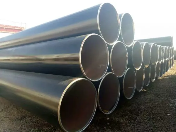 China Lsaw Welded Black Round Carbon Steel Pipe Supplier photo-5
