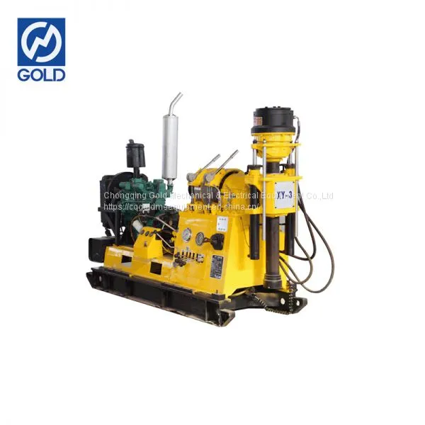 Hydraulic Core Drilling Rig Machine With Mud Pump&Gear Pump photo-2