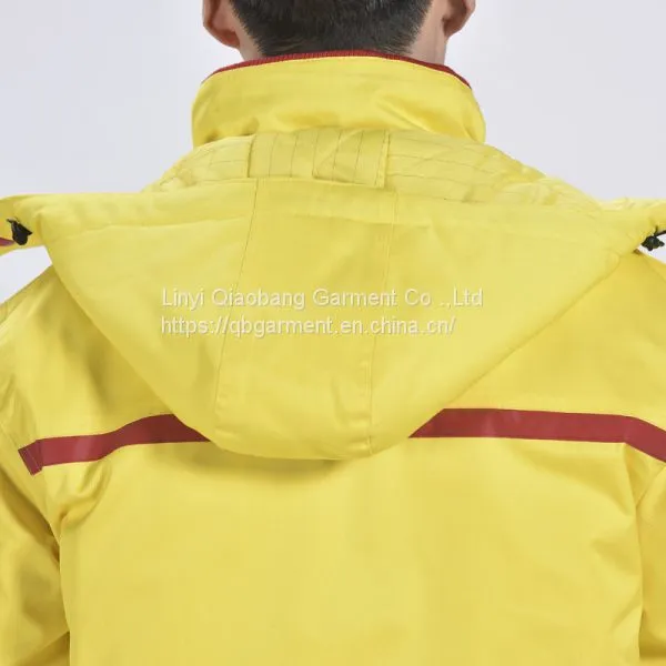 Wholesale Custom Logo Reflective Stripe Long Sleeved Construction Work Uniform Clothes photo-2