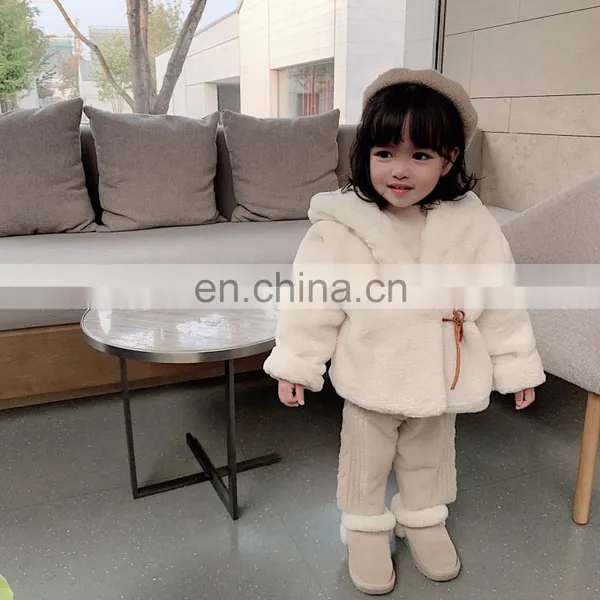 3352/Newest Winter Warm Cony Hair Thicken Jacket With Fleece High Quality Wholesale Kids Coats photo-4