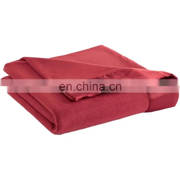 Factory Manufactured Polyester Fleece Flame Retardant Blanket Military photo-5