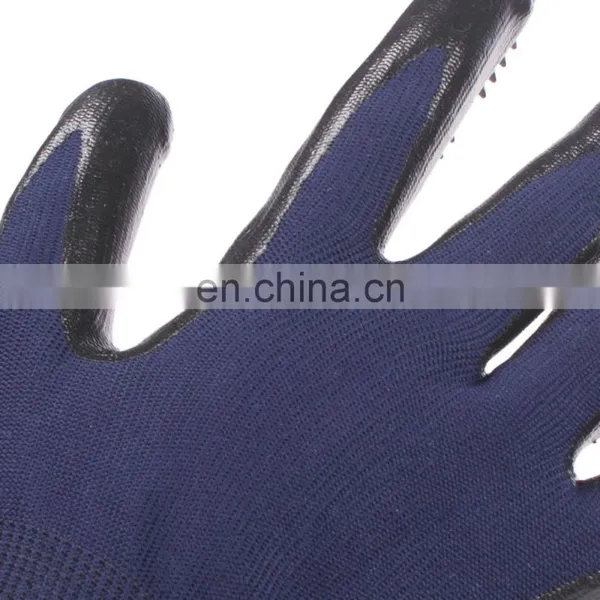 Custom Logo Pet Dog Hair Removal Grooming Silicone Glove photo-7