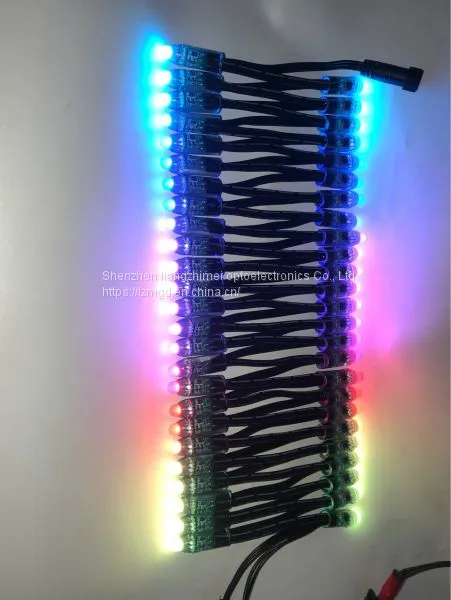Indoor Decoration, Outdoor Lighting, Advertising Lamp String 12vws2811 Full Color Exposure Lamp, American Full Color Exposure Lamp photo-5