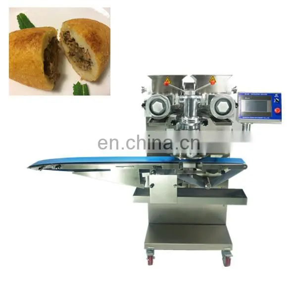 Automatic Double Color Cookies Encrusting Machine Panda Cookies Making Machine photo-3