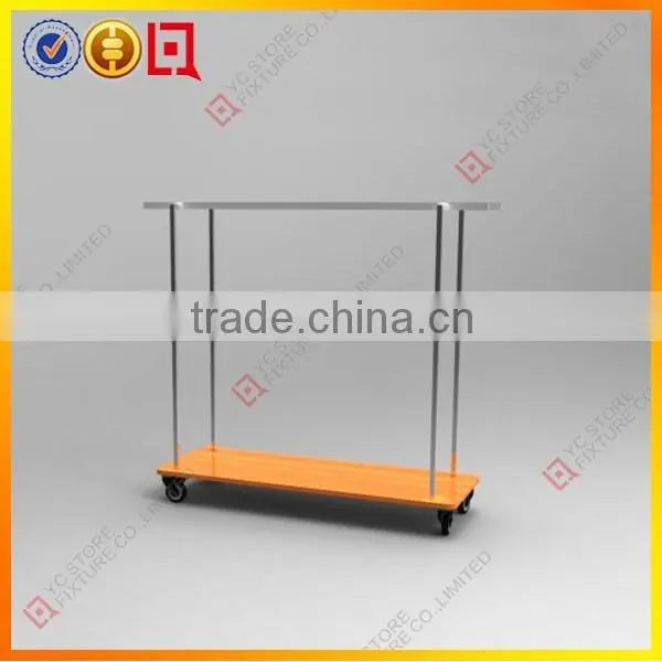 Clothes Display Rack With Wheels photo-2